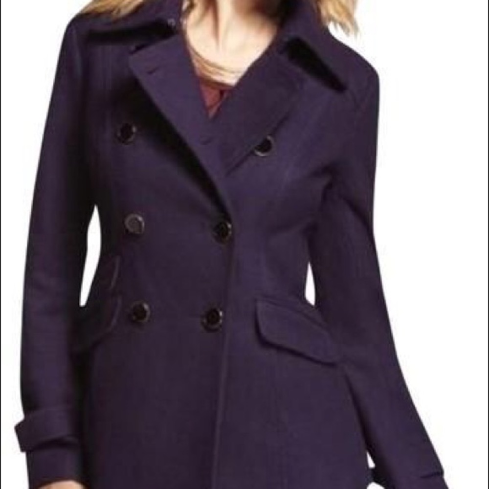 Women’s XS Navy Wool Peacoat